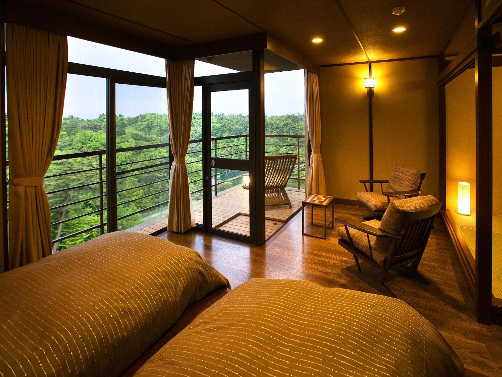 Hotel Noto Hyakurakusou Habitación foto